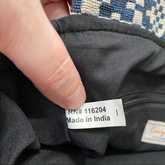 Canyon Sky Boho‎ Aztec Pink & Blue Shoulder Bag - Picture 6 of 7